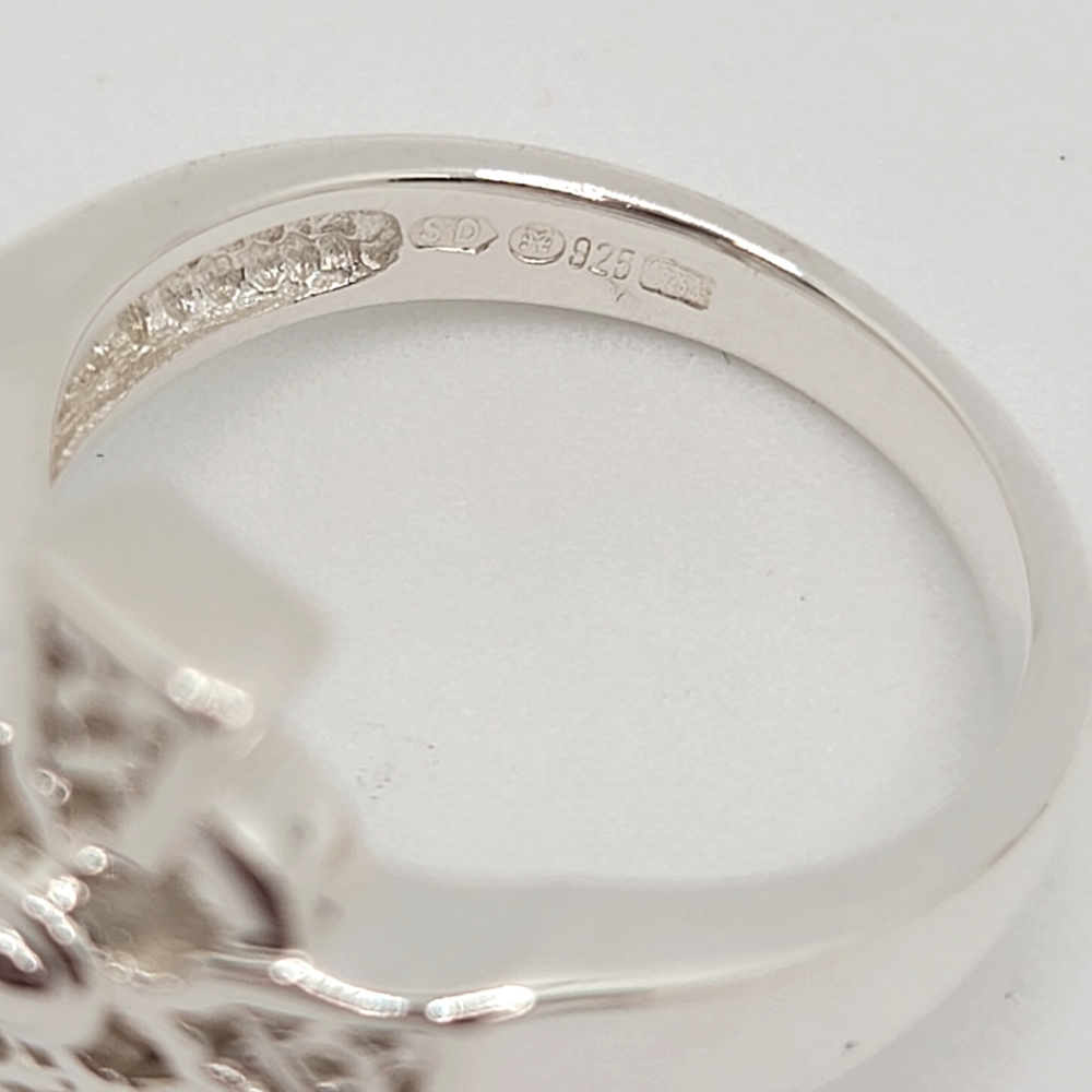 Sterling Silver Celtic Cross Ring - image 2